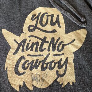 Autographed Dale Brisby hooded sweatshirt